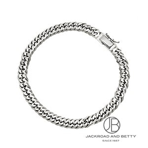 PT850 6面 ダブル 20g 18cm ブレスレット プラチナ 造幣局刻印有り