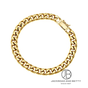 K18 6面 ダブル 200g 22cm ブレスレット 造幣局刻印有り[] Kihei