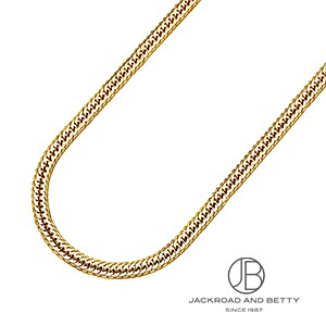 K18 6面 ダブル 33g 55cm ネックレス 造幣局刻印有り[] Kihei Gold