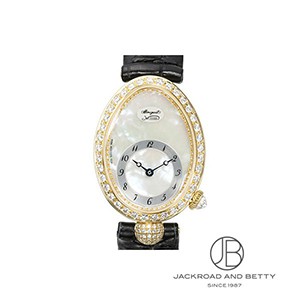 Breguet ブレゲ クイーン・オブ・ネイプルズ 8928BA/8D/844/DD0D 腕時計
 K18イエローゴールド K18YG/本革 K18YG ダイヤモンドシェル文字盤 自動巻き レディース【中古】【472】SJ ブレゲ クイーン・オブ・ネイプルズ 8928BR/8D/944/DD0D | 時計