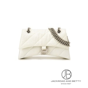 【BALENCIAGA】関税込☆Crush スモール チェーンバッグ ホワイト 楽天市場】バレンシアガ BALENCIAGA クラッシュ チェーン バッグ