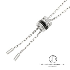 キャトル ブラック タイネックレス スモール[JCL01309] Quatre Black