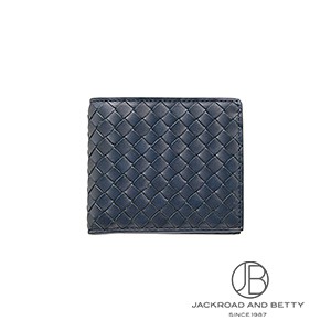 【関税込み】Bottega Veneta ブルー チェーンウォレット BOTTEGA VENETA ボッテガヴェネタ 二つ折り財布 742698 V2PN1