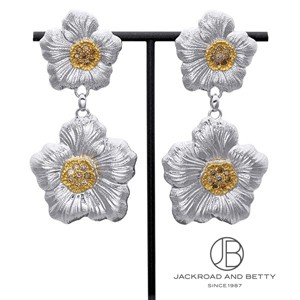 BUCCELLATI 花モチーフ ピアス(片耳用) デイジー ボタンイヤリング - | Official Buccellati Website