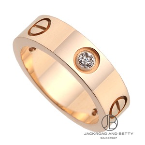 ラブリング 3P ダイヤ[B4087552] Love Ring 3P Diamonds