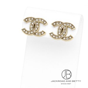 CHANEL(シャネル) 70's coco mark rhinestone earrings ココ