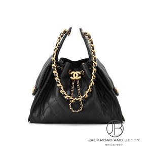 ✨最終価格✨ CHANEL シャネル ブローチ B23C マトラッセ バッグ シャネル マトラッセ バッグモチーフ B23C ピアス GP ブラック