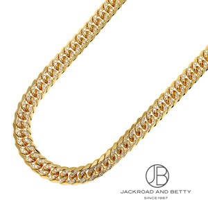 K18 6面 ダブル 92g 50cm ネックレス 造幣局刻印有り[] Kihei Necklace 