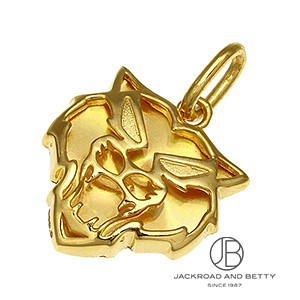 K24 タイガー ペンダントトップ[] K24 Fine Gold Tiger Pendant