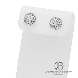 1ct H SI-1 ダイヤモンド スタッド ピアス[] Diamonds Stud Earrings