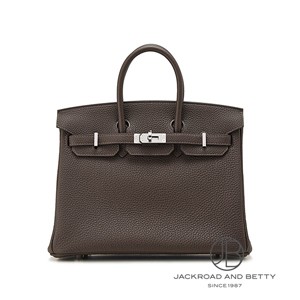 バーキン25 ヴェルソ エヴェンヌ トフィー ダークブラウン ライト