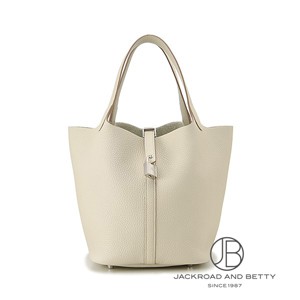 最高峰【HERMES】ピコタンロックPM ベトン ハンドバッグ ピコタンロックMM べトン アイボリー ホワイト 白[H060991CK8L