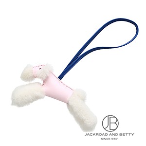 エルメス　希少バディチャーム　黒/ブルー・ドゥ・フランス/ブルーブリュム エルメス<br>バディ チャーム<br>ブルーフランス×ブルー