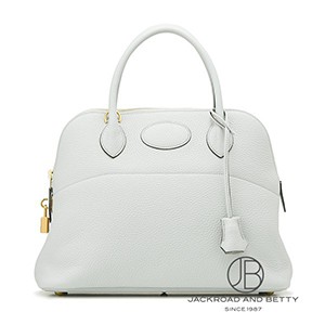極美品♡HERMES【ボリード31 】ホワイト ツイリー付き　ハンドバッグ 極美品♡HERMES【ボリード31 】ホワイト ツイリー付き ハンドバッグ