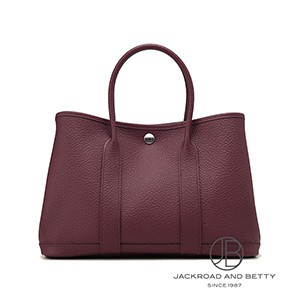 国内発送・すぐ届く【HERMES】トートバッグ ガーデンパーティTPM ガーデン・パーティTPM ボルドー 赤[] Garden Party TPM