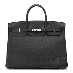 み*ん様 本物バーキン40 ブラック バーキン40 ノワール ブラック 黒[] Birkin40 Noir Black