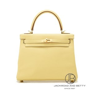 ケリー25 内縫い ジョーヌプッサン イエロー[] Kelly25 Inner Stitch