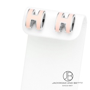 ポップH ピアス ローズドラジェ ピンク[] Pop H Earrings Rose Dragee