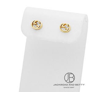 【仕上げ済み】グッチ　インターロッキング　GG ピアス GUCCI（グッチ） 並行輸入 ピアス インターロッキング G 662111 J8500
