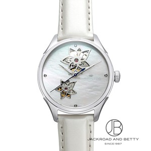 ジャズマスターOPEN HEART AUTO ハミルトン腕時計ブラック/ゴールド ハミルトン ジャズマスター オープンハート42MM ゴールド×ブラック