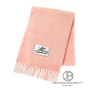 MARNI アルパカマフラー　ピンク MARNI（マルニ）の「SCARF/アルパカ混大判マフラー（マフラー）」 - WEAR