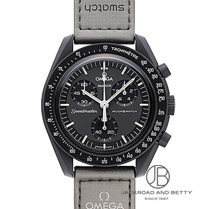 OMEGA オメガ×スウォッチ 腕時計　スピードマスター レディース クォーツ オメガ×スウォッチ スピードマスター ミッション オン アース 未
