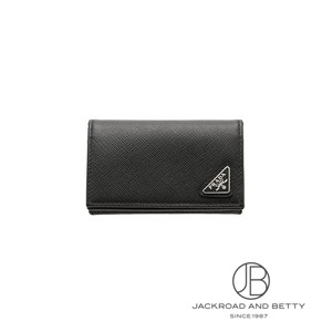 美品　箱あり　プラダ 1TL433 レザー ケース ブラック プラダ PRADA｜バッグ・レディース腕時計専門店 通販サイト ベティー