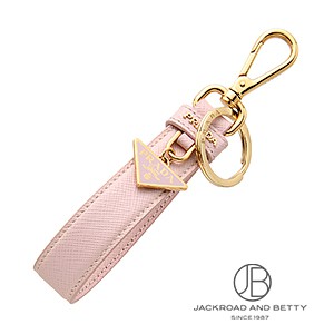 【美品】PRADA サフィアーノレザー キーホルダー チャーム 新品同様 PRADA プラダ キーホルダー キーチャーム サフィアーノ