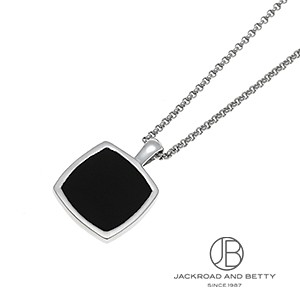 クッション ペンダント オニキス[100362-21.5] Cushion Pendant Onyx