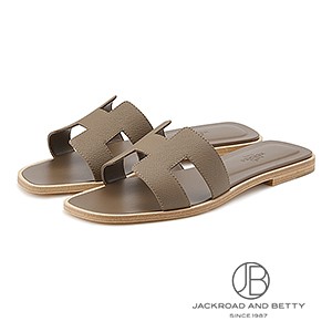 Hermes エルメス　サンダル　idol アイドル　ベージュ　36 HERMES エルメス レディース Hモチーフ サンダル 