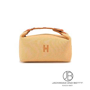 美品 HERMES エルメス ブリッドアブラック PM グレー イエロー エルメス(HERMES)エルメス ブリッドアブラックPM ハンドバッグ
