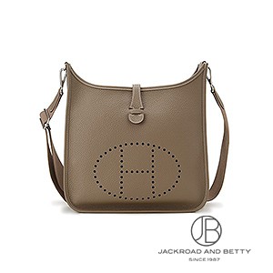 関税込レア[HERMES]エヴリン Evelyne III 29 エトゥープ金銀 HERMES エルメス ショルダーバッグ エヴリン(エブリン) 29 PM